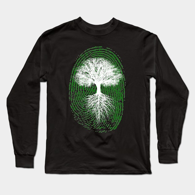 Green Thumb Long Sleeve T-Shirt by wanungara